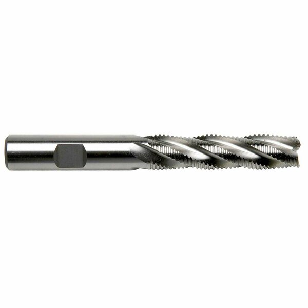 Sowa High Performance Cutting Tools 34 Dia x 34 Shank 4Flute Long Length Fine Pitch Roughing HSCO Cobalt End Mill 104254